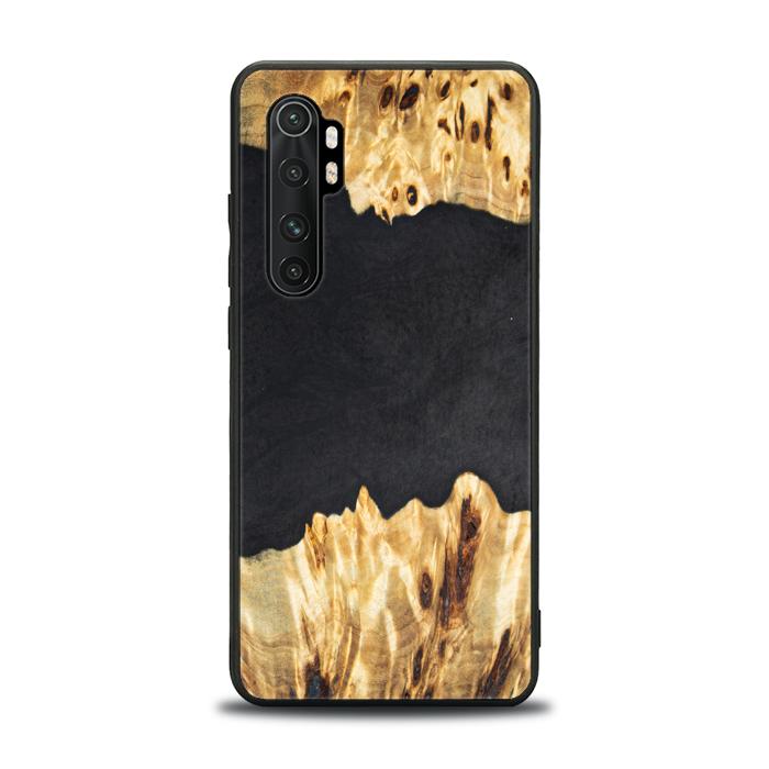 Xiaomi Mi NOTE 10 lite Handyhülle aus Harz und Holz - Synergy#E19