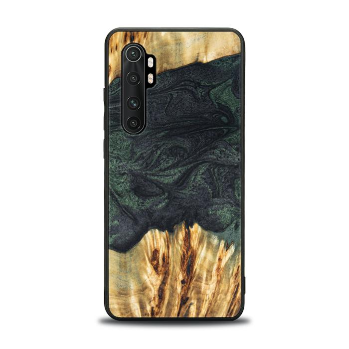 Xiaomi Mi NOTE 10 lite Handyhülle aus Harz und Holz - Synergy#E25