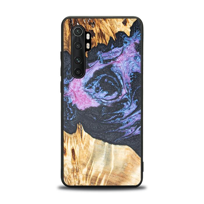 Xiaomi Mi NOTE 10 lite Handyhülle aus Harz und Holz - Synergy#F25