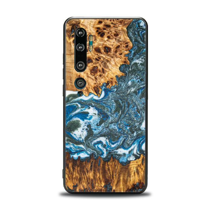 Xiaomi Mi NOTE 10 / 10 Pro Handyhülle aus Harz und Holz - Synergy#E17