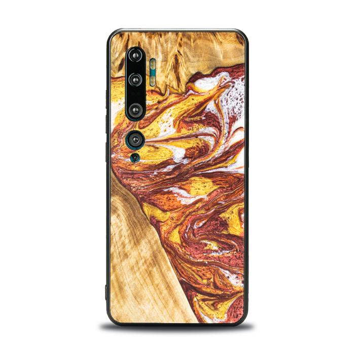 Xiaomi Mi NOTE 10 / 10 Pro Handyhülle aus Harz und Holz - Synergy#E4