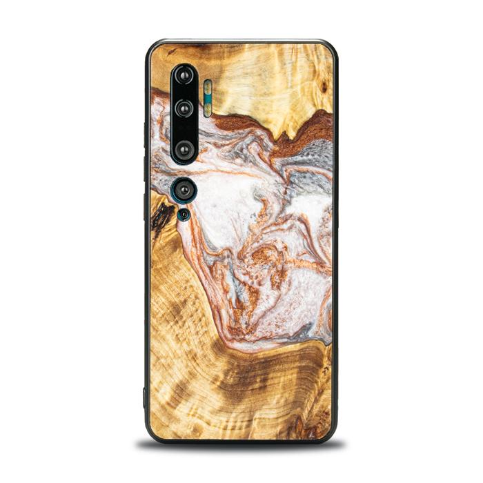 Xiaomi Mi NOTE 10 / 10 Pro Handyhülle aus Harz und Holz - Synergy#E5