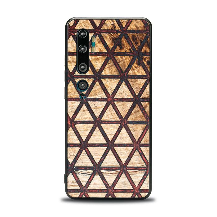 Xiaomi Mi NOTE 10 / 10 Pro Handyhülle aus Harz und Holz - Synergy#F22