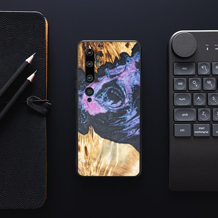 Xiaomi Mi NOTE 10 / 10 Pro Handyhülle aus Harz und Holz - Synergy#F25