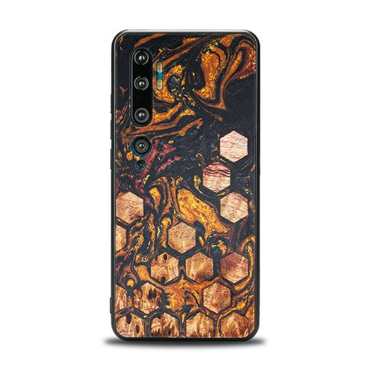Xiaomi Mi NOTE 10 / 10 Pro Handyhülle aus Harz und Holz - Synergy#F38