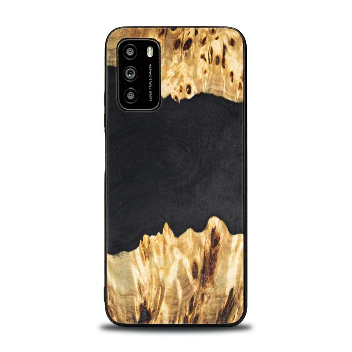 Xiaomi POCO M3 Handyhülle aus Harz und Holz - Synergy#E19