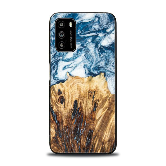 Xiaomi POCO M3 Handyhülle aus Harz und Holz - Synergy#E23