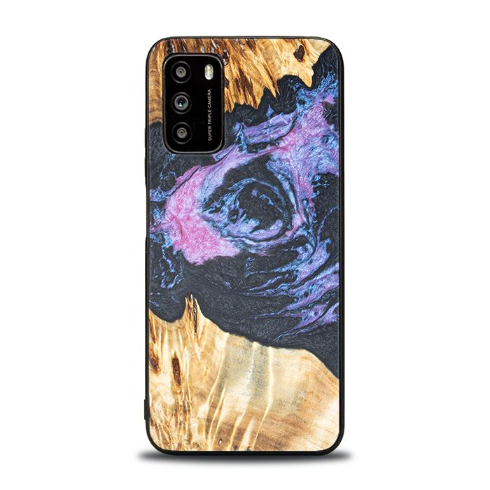 Xiaomi POCO M3 Handyhülle aus Harz und Holz - Synergy#F25