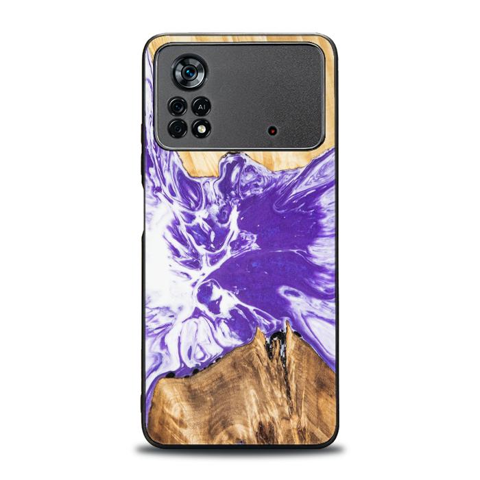 Xiaomi POCO X4 Pro 5G Handyhülle aus Harz und Holz - Synergy#A78