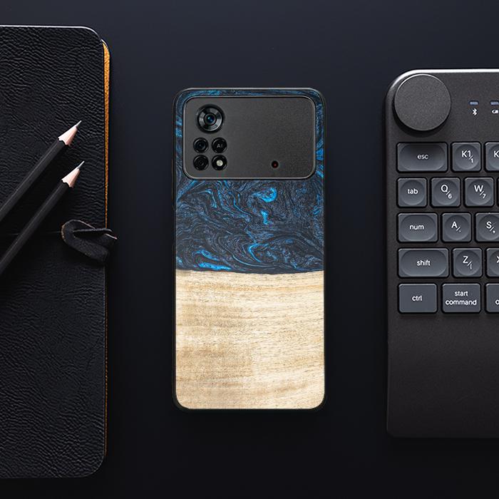 Xiaomi POCO X4 Pro 5G Handyhülle aus Harz und Holz - Synergy#F19
