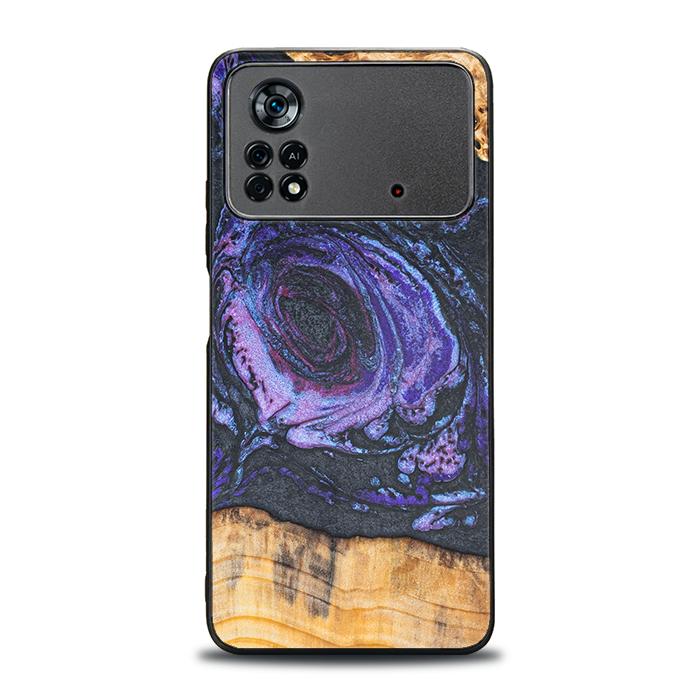 Xiaomi POCO X4 Pro 5G Handyhülle aus Harz und Holz - Synergy#F24