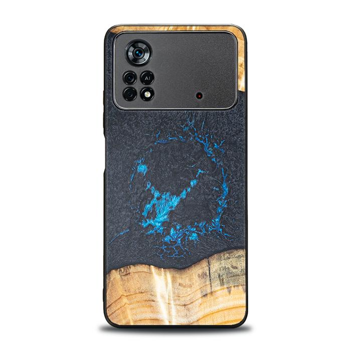 Xiaomi POCO X4 Pro 5G Handyhülle aus Harz und Holz - Synergy#F35