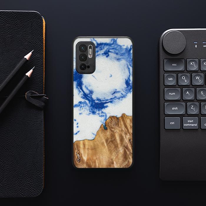 Xiaomi REDMI NOTE 10 5G Handyhülle aus Harz und Holz - Real#ChL