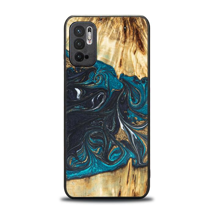 Xiaomi REDMI NOTE 10 5G Handyhülle aus Harz und Holz - SYNERGY#E1