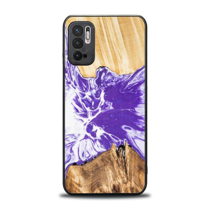 Xiaomi REDMI NOTE 10 5G Handyhülle aus Harz und Holz - Synergy#A78