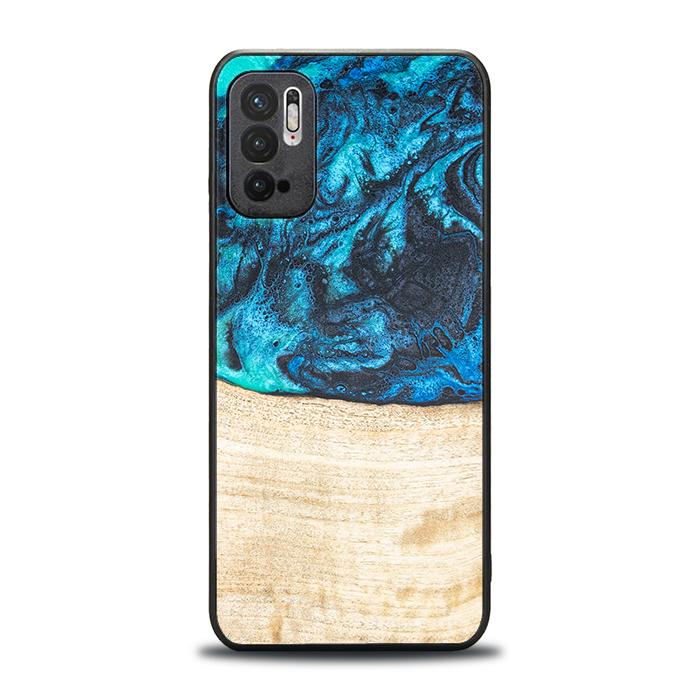 Xiaomi REDMI NOTE 10 5G Handyhülle aus Harz und Holz - Synergy#F3