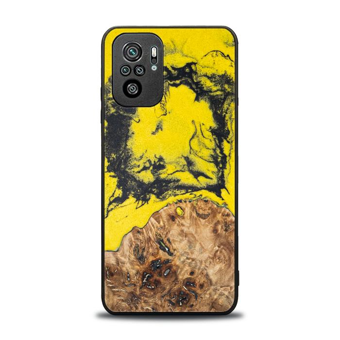Borussia#ChL Xiaomi REDMi Note 10 Handyhülle aus Harz und Holz