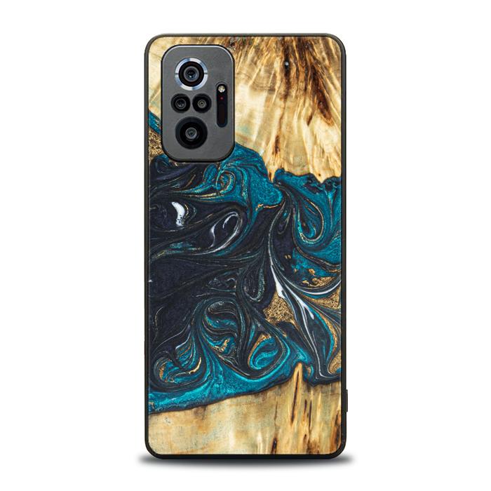 Xiaomi REDMI NOTE 10 Pro Handyhülle aus Harz und Holz - SYNERGY#E1