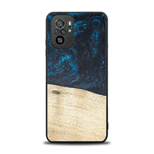Xiaomi REDMI NOTE 10 Handyhülle aus Harz und Holz - Synergy#F17