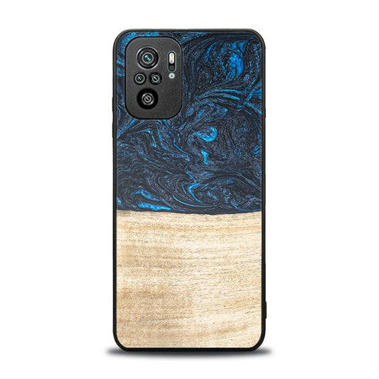 Xiaomi REDMI NOTE 10 Handyhülle aus Harz und Holz - Synergy#F19