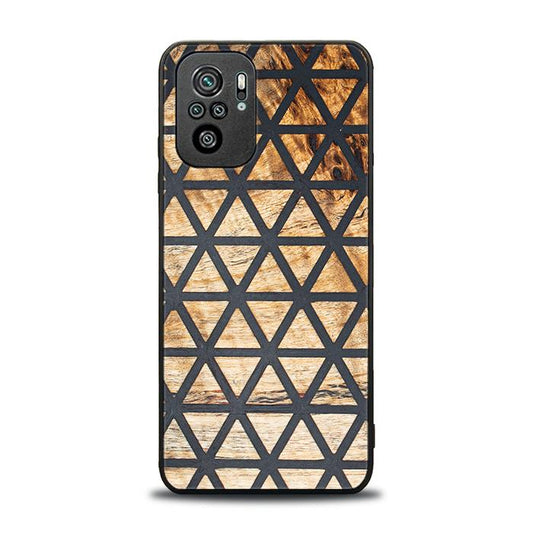 Xiaomi REDMI NOTE 10 Handyhülle aus Harz und Holz - Synergy#F29