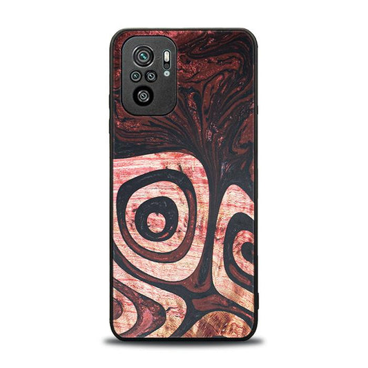 Xiaomi REDMI NOTE 10 Handyhülle aus Harz und Holz - Synergy#F32