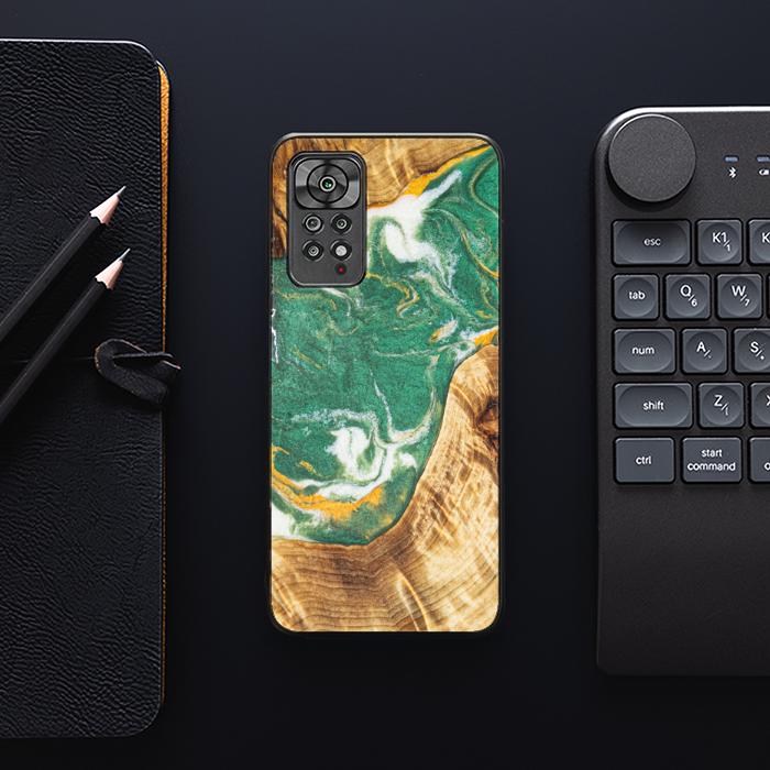 Xiaomi REDMI NOTE 11 Pro / 11 Pro 5G Handyhülle aus Harz und Holz - Synergy#E20