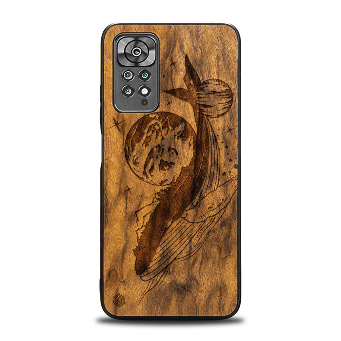 Xiaomi REDMI NOTE 11 Pro / 11 Pro 5G Handyhülle aus Holz - Cosmic Whale