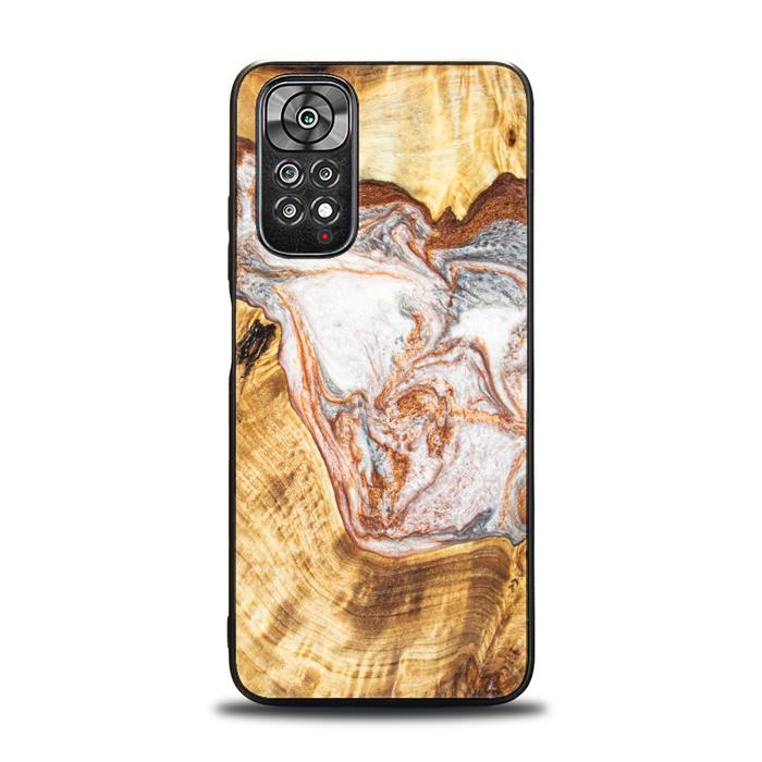 Xiaomi REDMI NOTE 11 / 11S Handyhülle aus Harz und Holz - Synergy#E5
