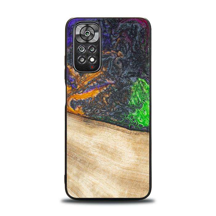 Xiaomi REDMI NOTE 11 / 11S Handyhülle aus Harz und Holz - Synergy#F15