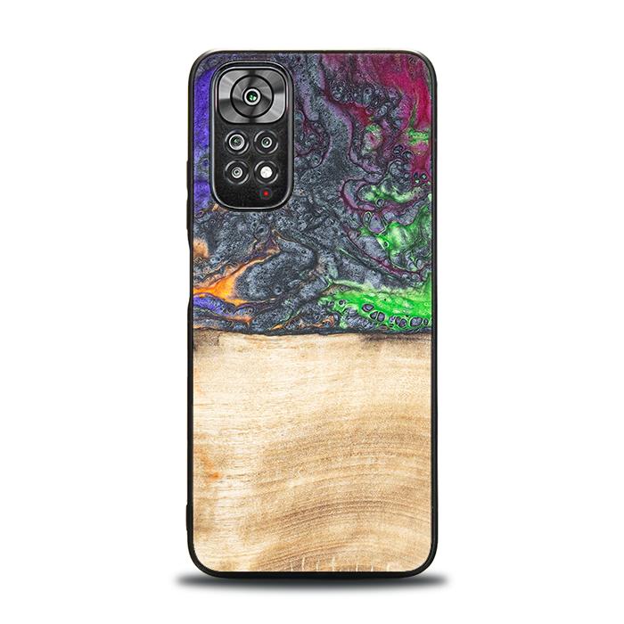 Xiaomi REDMI NOTE 11 / 11S Handyhülle aus Harz und Holz - Synergy#F2
