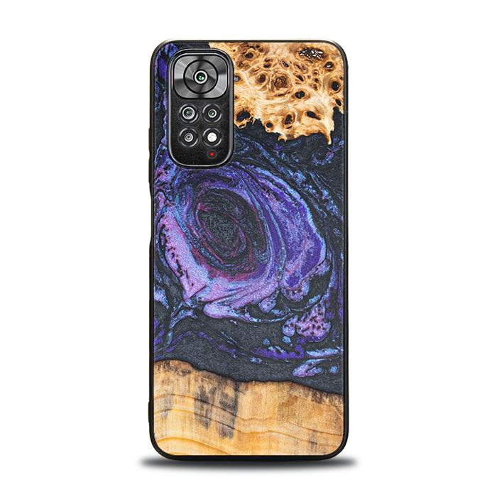Xiaomi REDMI NOTE 11 / 11S Handyhülle aus Harz und Holz - Synergy#F24