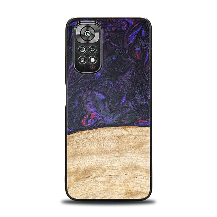Xiaomi REDMI NOTE 11 / 11S Handyhülle aus Harz und Holz - Synergy#F7