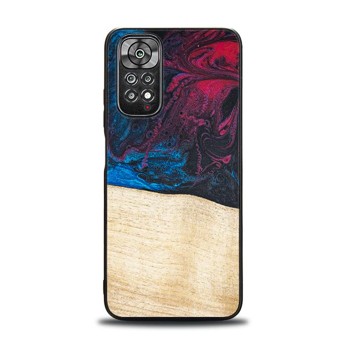 Xiaomi REDMI NOTE 11 / 11S Handyhülle aus Harz und Holz - Synergy#F9