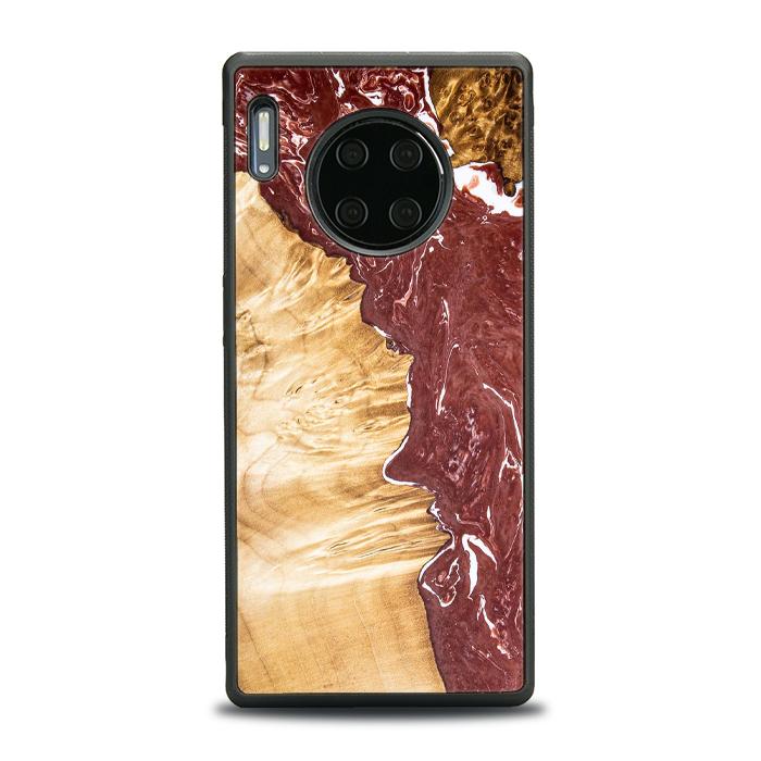Huawei Mate 30 Pro Handyhülle aus Harz und Holz - SYNERGY#316