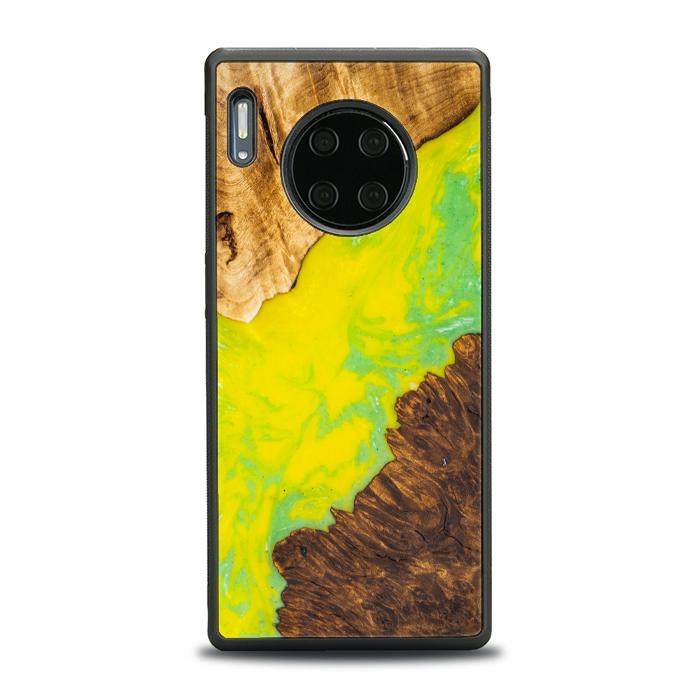 Huawei Mate 30 Pro Handyhülle aus Harz und Holz - SYNERGY#A12