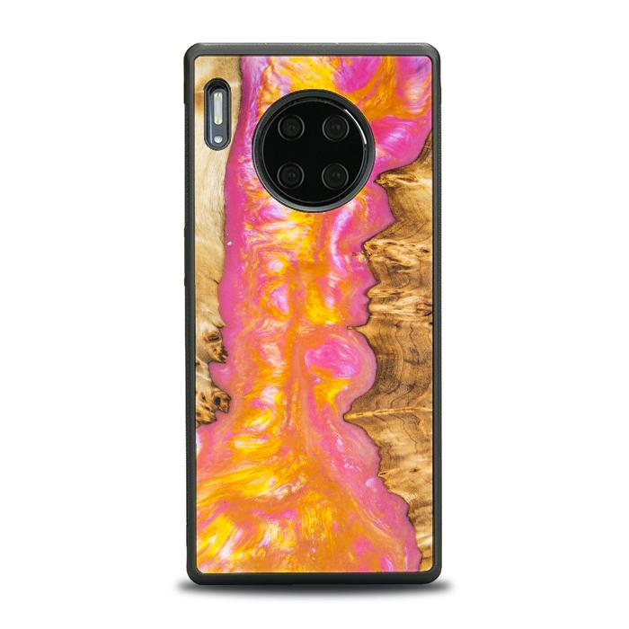 Huawei Mate 30 Pro Handyhülle aus Harz und Holz - SYNERGY#A20