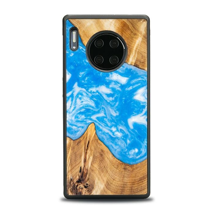 Huawei Mate 30 Pro Handyhülle aus Harz und Holz - SYNERGY#A26