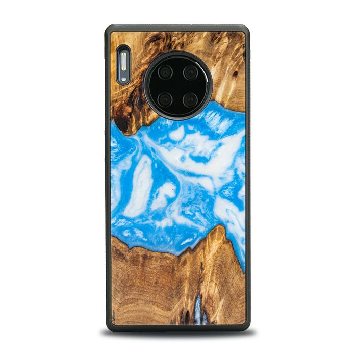 Huawei Mate 30 Pro Handyhülle aus Harz und Holz - SYNERGY#A29