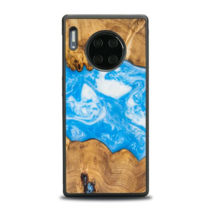 Huawei Mate 30 Pro Handyhülle aus Harz und Holz - SYNERGY#A32