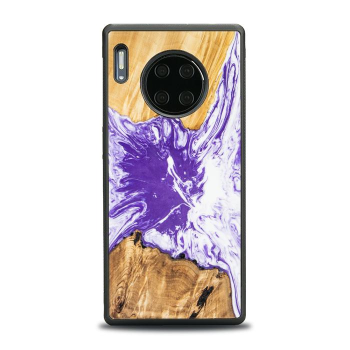 Huawei Mate 30 Pro Handyhülle aus Harz und Holz - SYNERGY#A79