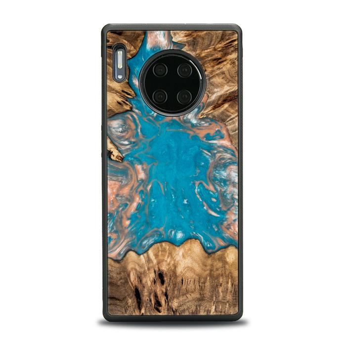 Huawei Mate 30 Pro Handyhülle aus Harz und Holz - SYNERGY#A97