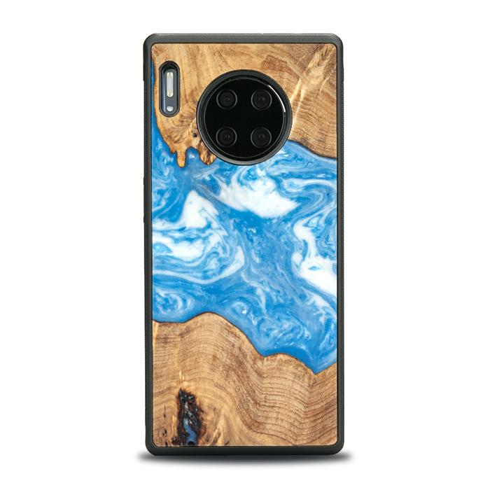 Huawei Mate 30 Pro Handyhülle aus Harz und Holz - SYNERGY#B03