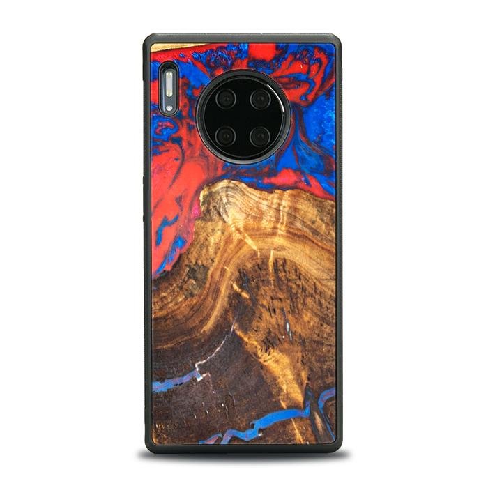 Huawei Mate 30 Pro Handyhülle aus Harz und Holz - SYNERGY#B31