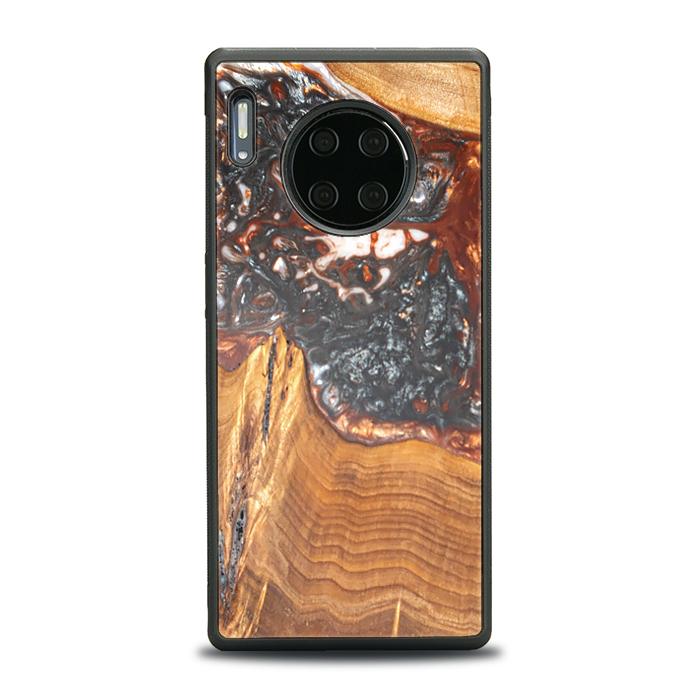 Huawei Mate 30 Pro Handyhülle aus Harz und Holz - SYNERGY#B37