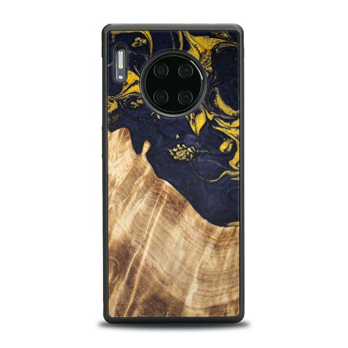 Huawei Mate 30 Pro Handyhülle aus Harz und Holz - SYNERGY#C26