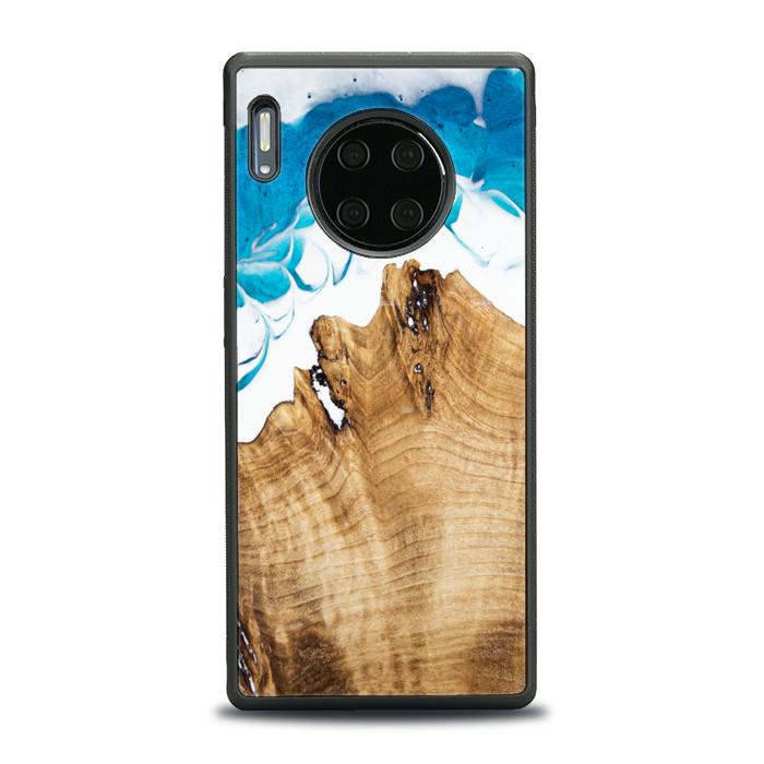 Huawei Mate 30 Pro Handyhülle aus Harz und Holz - SYNERGY#C41