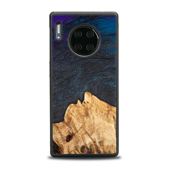 Huawei Mate 30 Pro Handyhülle aus Harz und Holz - Synergy#C5