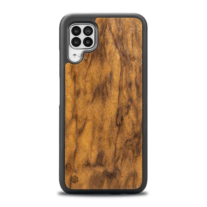Huawei P40 lite Handyhülle aus Holz - Imbuia