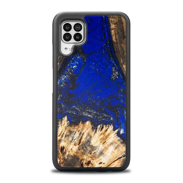 Huawei P40 lite Handyhülle aus Harz und Holz - SYNERGY#176